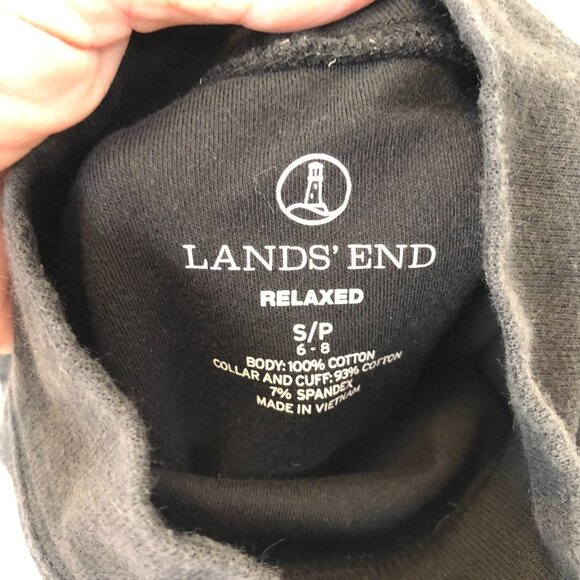 Lands' End Women's Turtleneck Shirts Lot of 3 Small Purple Black Long-Sleeve - Picture 9 of 12